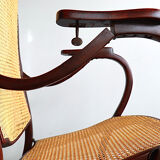 Thonet No. 1 Bentwood and Webbing Folding Arm Chair