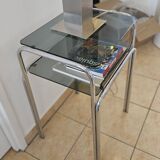 Pedestal table, vintage side table