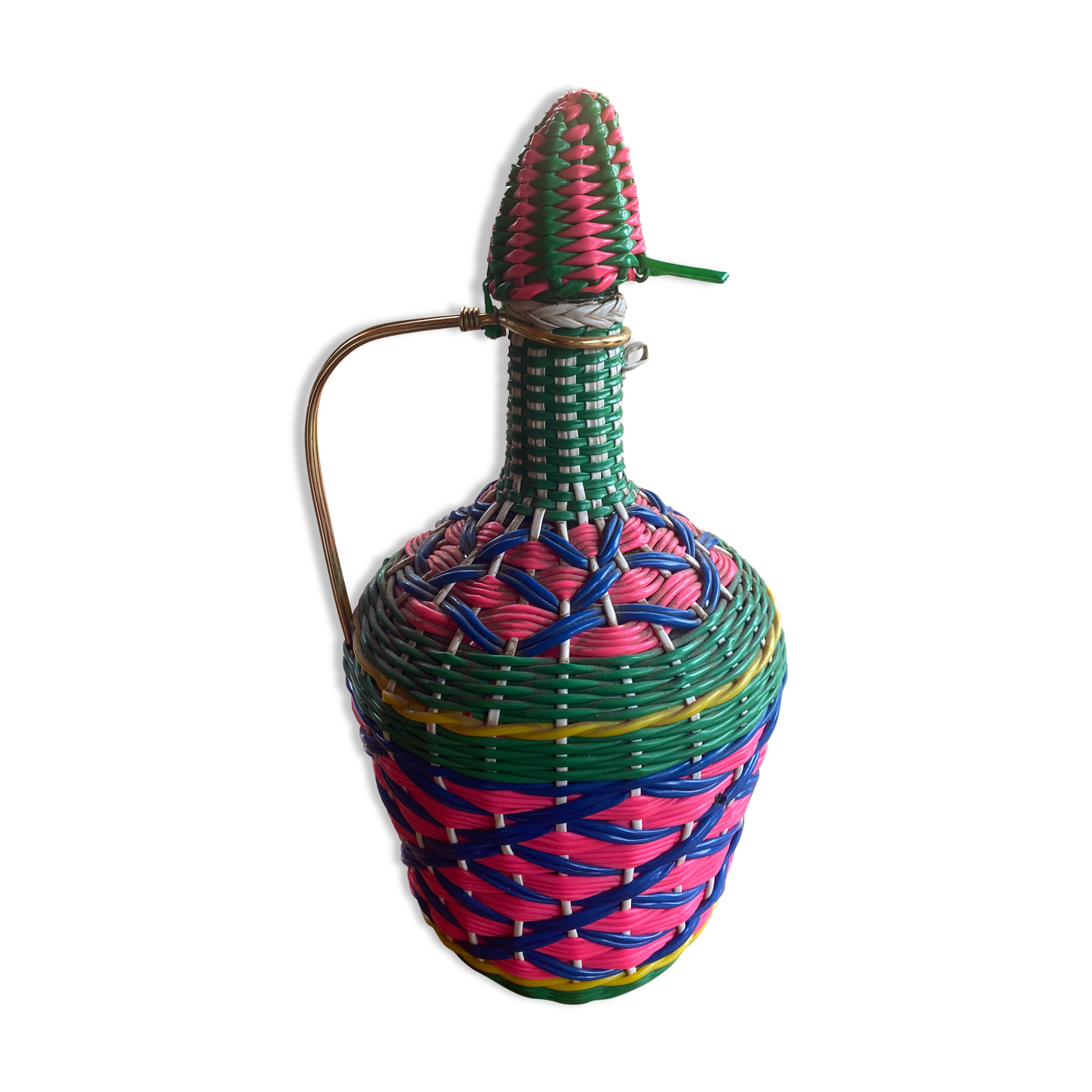 Demijohn Scoubidou 60s