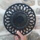 Flat underside in enamelled cast iron