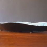 Coupe à fruits en céramique année 50
