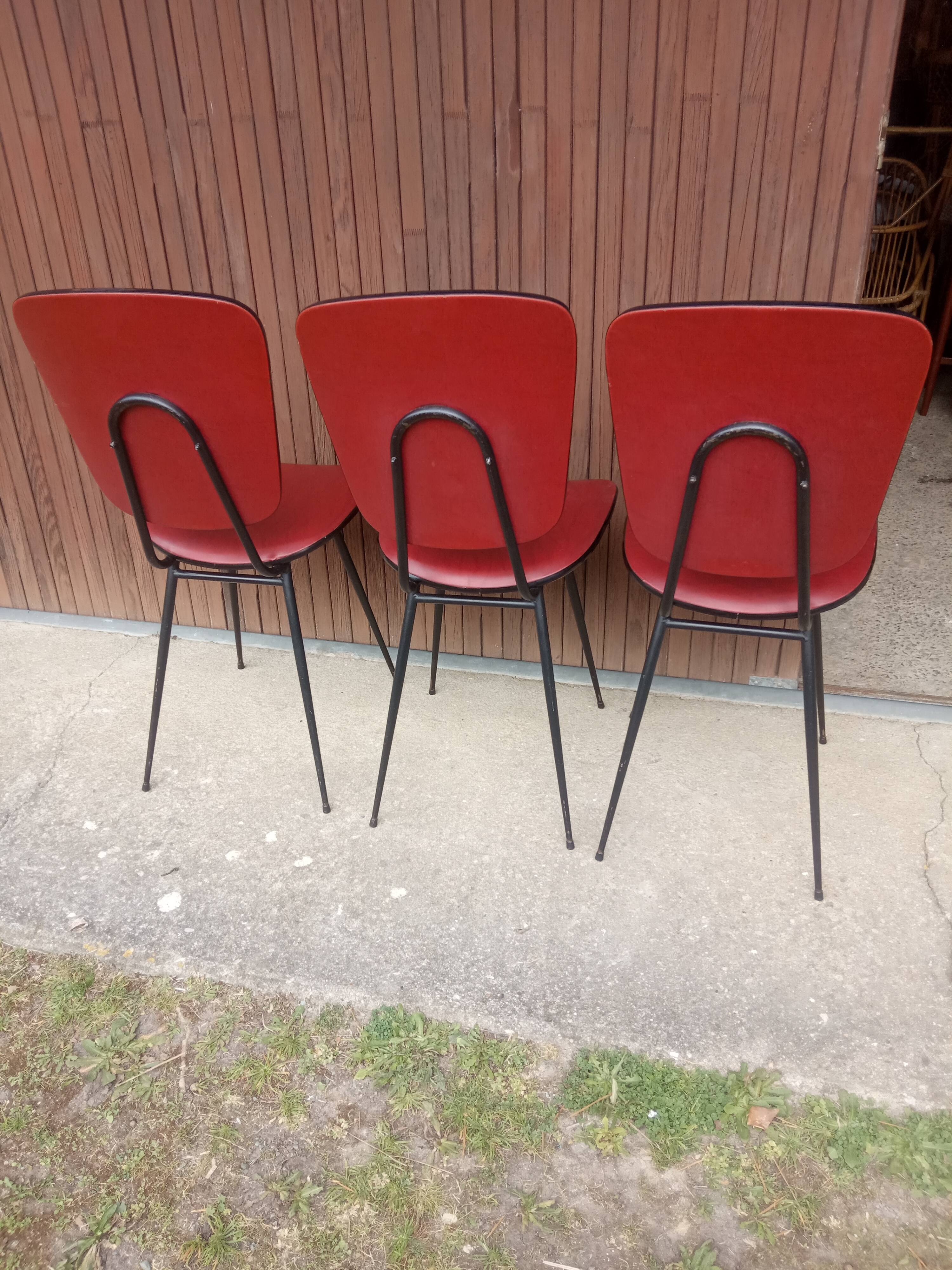Red skai vintage chairs