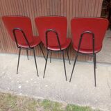 Red skai vintage chairs