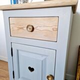 Meuble confiturier pin massif style Alpin