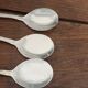 Lot de 8 coupes à glace en inox finement ciselées
