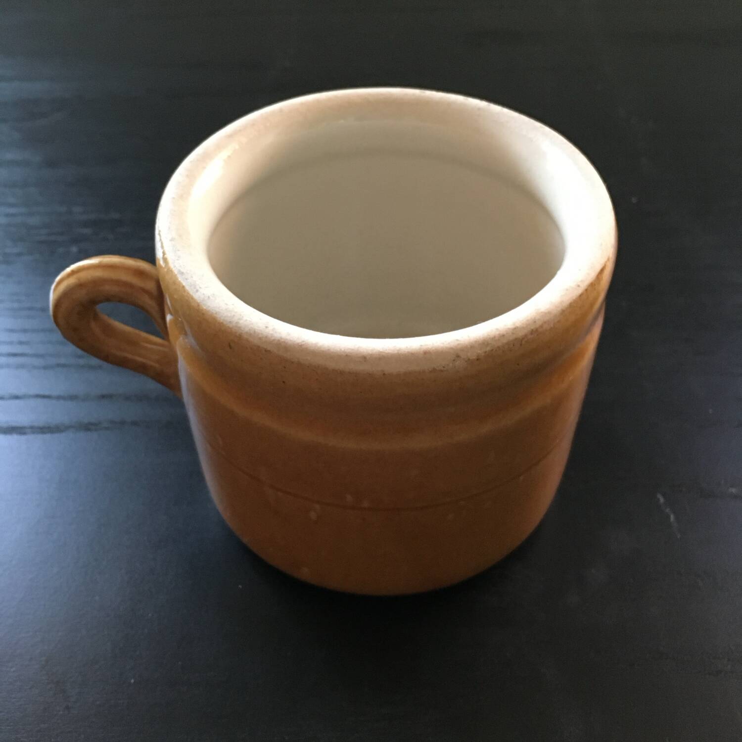 Handcrafted stoneware mug