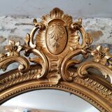 Mirror oval era 19th - 120 x 80cm