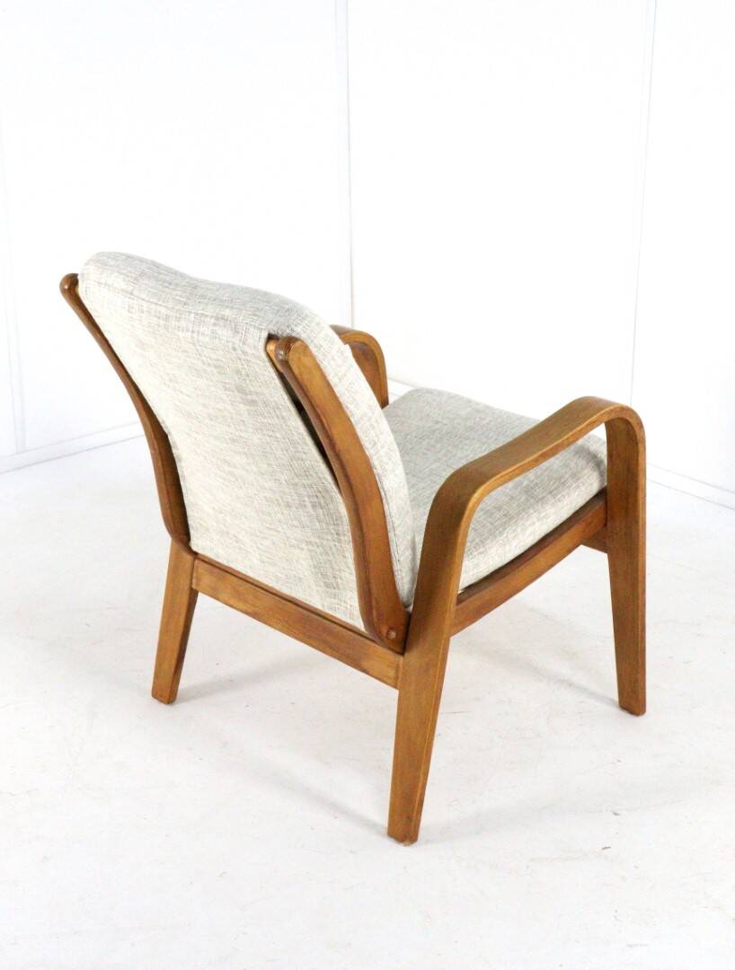 Fauteuil en contreplaqué Pastoe FB06 modèle femme