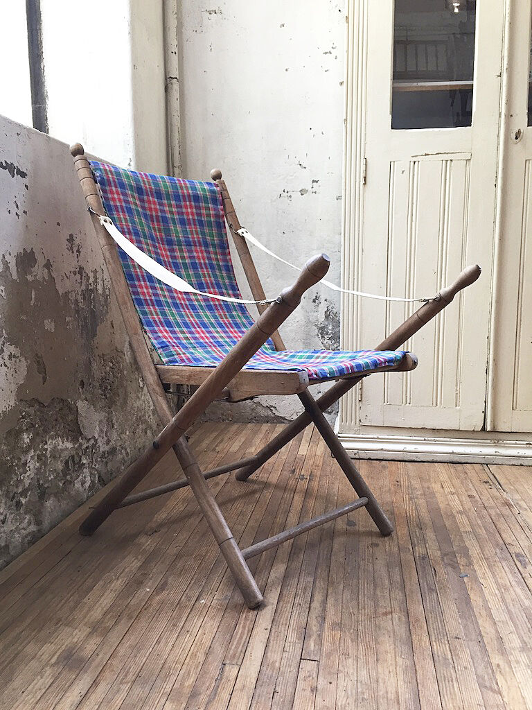 Colonial garden folding chair