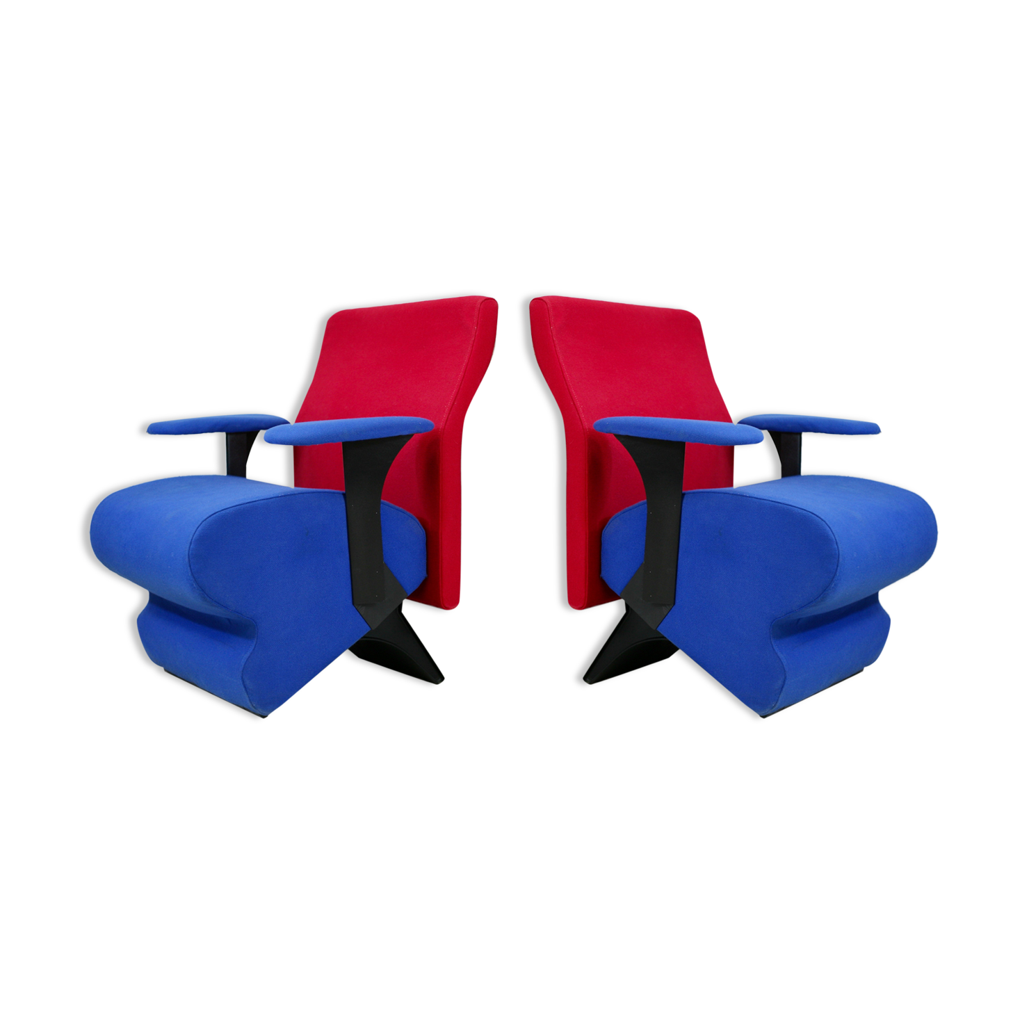 Paire de fauteuils 1995