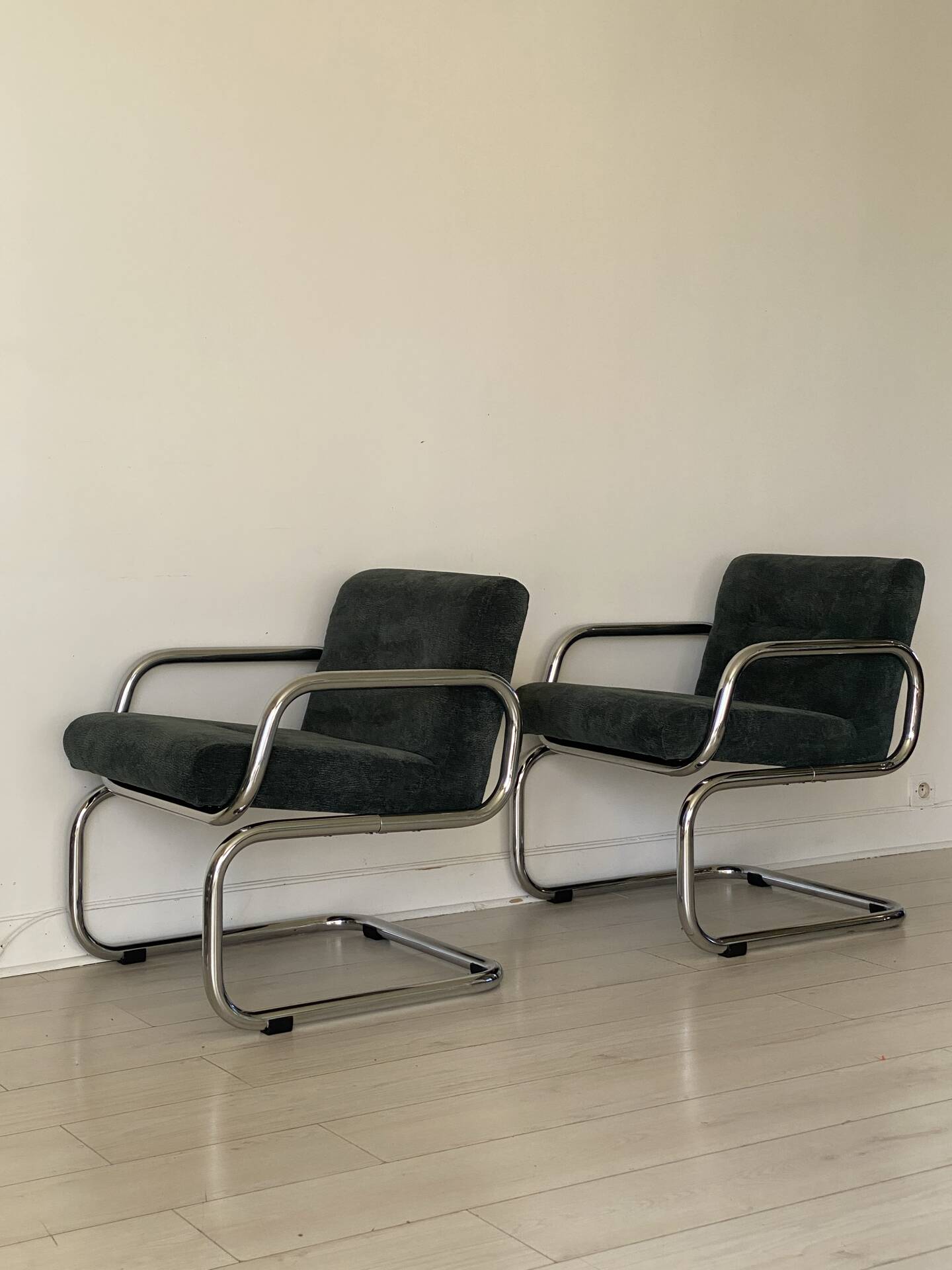 2 fauteuils 1980 Bauhaus
