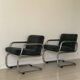 2 fauteuils 1980 Bauhaus
