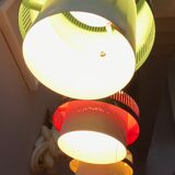 Set of three Vintage Pendant Lamps 1960's Made in Denmark
