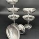 6 stainless steel dessert bowls + spoons – Jean Couzon France