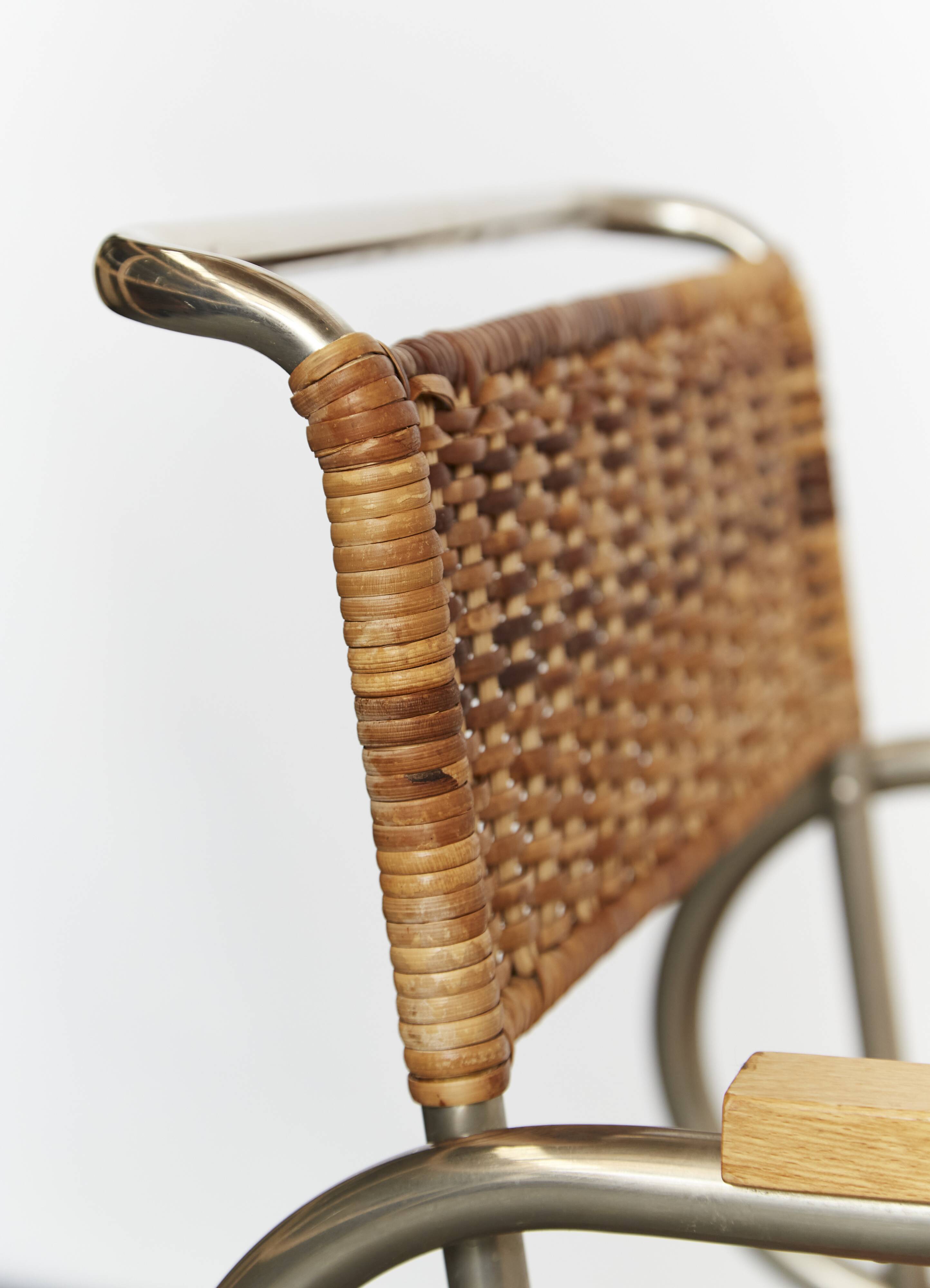 Marcel Breuer Armlehnstuhl D40 für Tecta I Set of Four