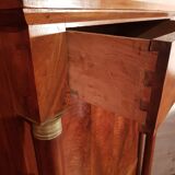 Empire secretary in walnut.