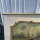 Antique Fireplace Trumeau in Louis XV Style - Gallant / Pastoral Scene at the
