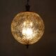 Limburg ball pendant lamp in glass and brass