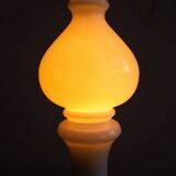 Vintage Czechoslovak Bishop Glass Lamp by Ivan Jakeš, 1970s