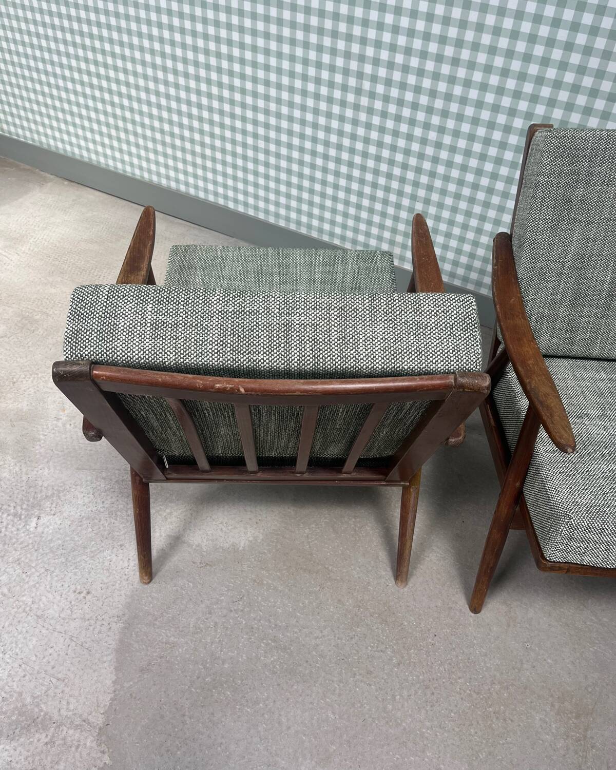 Paire de fauteuils scandinaves Thonet