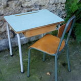 Vintage child's desk in formica