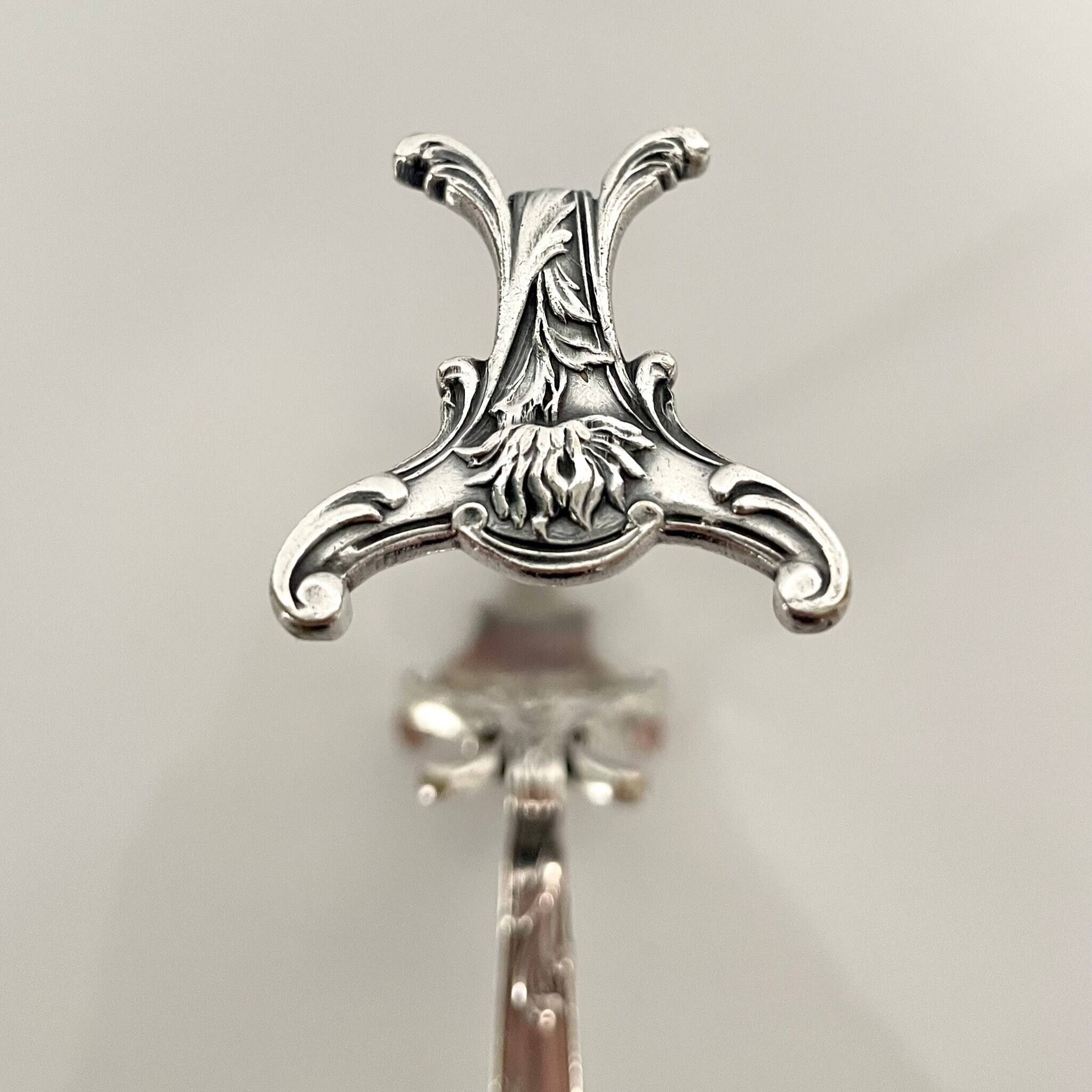 5 knife rests, "Chrysanthemum" model, from Maison Christofle