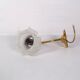 Swan neck flower wall light