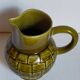 Bistro pitcher in vintage Sarreguemines earthenware