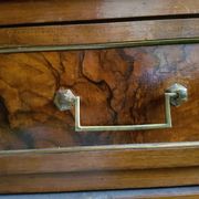 Commode louis XVI acajou plateau marbre