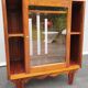 Meuble musique teck art déco pour vinyles