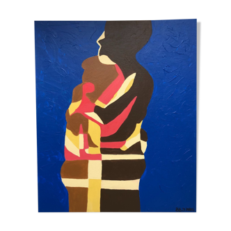 My love acrylic canvas wall decoration