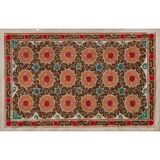 Hand-knotted rug, vintage Turkish rug 228x355 cm