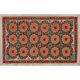 Hand-knotted rug, vintage Turkish rug 228x355 cm