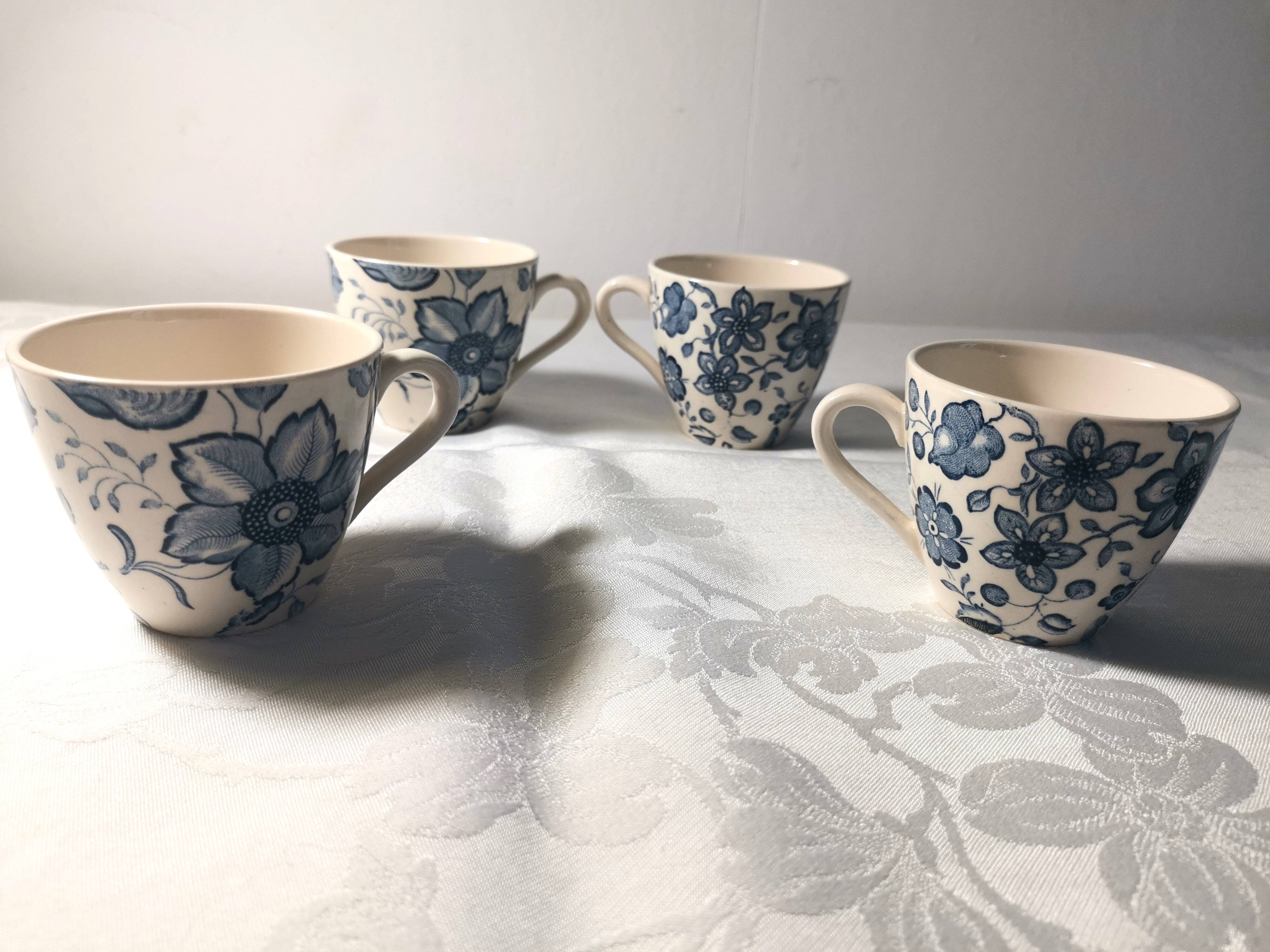 Set of 4 cups and 4 saucers Villeroy and Boch, the Paradiso