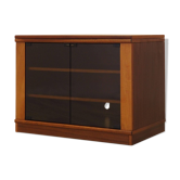 Meuble TV sur roulettes, design danois, années 1980, fabriqué au Danemark