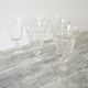6 stemmed glasses arc france style xviii h 15,7 cm