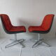 Randall Buck Steelcase Strafor Pair of Chairs