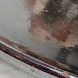 Vallauris iridescent ceramic gratin dish