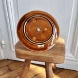 Sarreguemines barbotine cake display dish