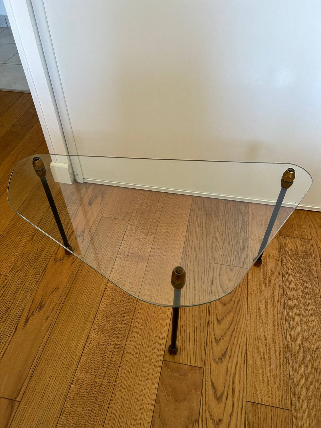 Vintage tripod coffee table