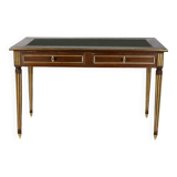 Mahogany Bureau Plat, Louis XVI style - 2nd part of the 19th century