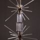 Floor Lamp by René Roubíček, Nový Bor, Glass & Metal, 1960s