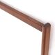 Scandinavian teak mirror "GT 7037", Glas & Trä, Sweden, 1950, 100x42cm