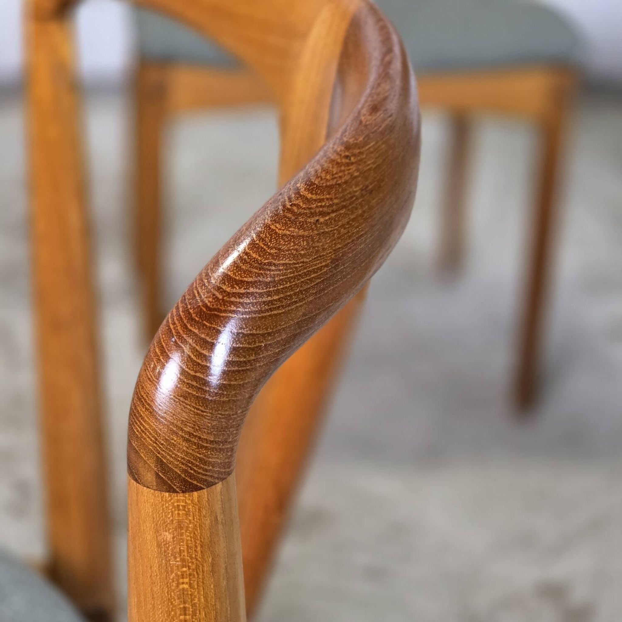 5x Johannes Andersen 'Juliane' vintage 1960s Danish chairs