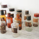 Old pharmacy jar, apothecary bottle acetas cupricus