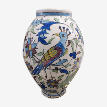 Vase art deco grès 1960