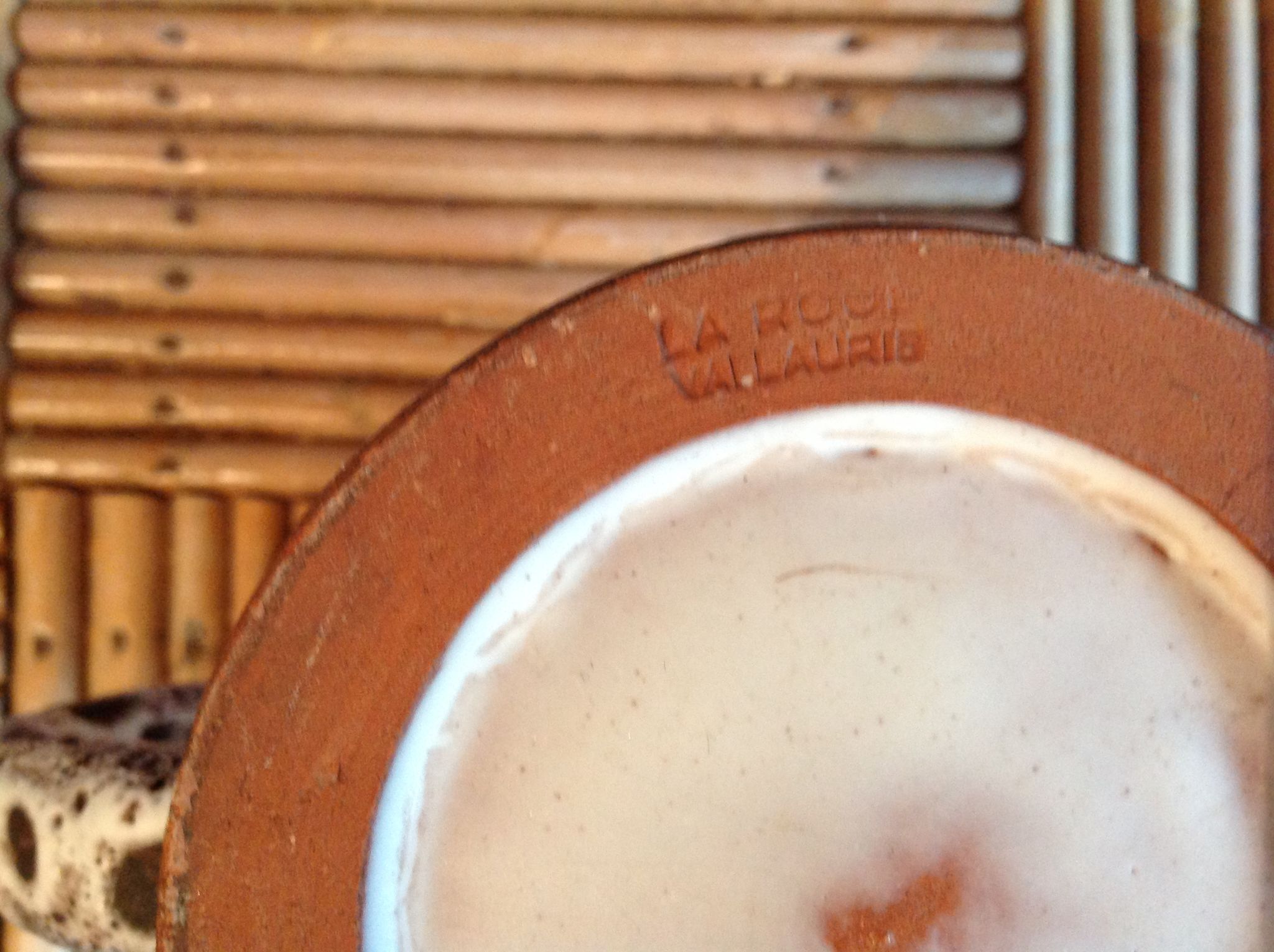 Tasse et poêlon Vallauris