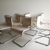 Lot of 6 Biscia chairs, design Pascal Mourgue ed. Steiner