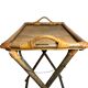 Vintage, desserte plateau bambou vers 1970