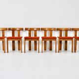 Dining chairs by Luigi Vaghi for Former, set of 6, 1960s